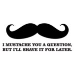 I Mustache You A Question