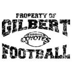 Property of Gilbert Coyotes Football