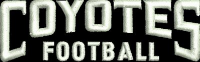 GC Coyotes Football  Visor Embroidery