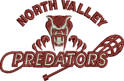 North Valley Predators Maroon
