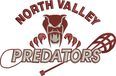 North Valley Predators Large Maroon