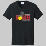 Ladies Softball 50/50 T-Shirt