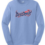 Dust Devils Baseball Columbia Blue Long Sleeve Shirt