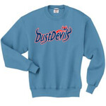 Dust Devils Columbia Blue Crew Sweatshirt