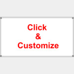 Custom Banners 3 x 6 or 4 x 6