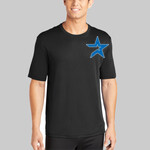 All-Star Baseball Academy Black Performance Shirt