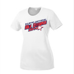 (Add Name & Number) All Stars Ladies Performance White Shirt