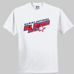 All Stars Youth & Adult White T-Shirts (Juniors Roster Back Design)