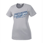 All Stars Ladies Performance Silver Shirt (Majors Roster Back Design)