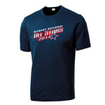 (Add Name & Number) Majors Team Adult & Youth Performance Navy Shirt