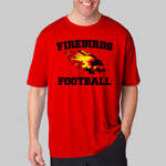Firebirds Football Performance Red Shirt