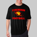 Firebirds Football Performance Black Shirt