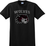 Wolves Football Black T-Shirt