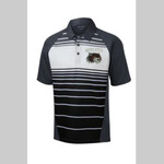 Wolves Football Embroidered Black ST600 Polo Shirt