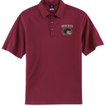 Wolves Football Embroidered Maroon Nike Polo Shirt