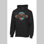 Black Sport-Tek® Pullover Hooded Sweatshirt
