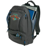 Black Port Authority® Cyber Backpack. BG200