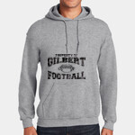 Lt. Steel Hooded Sweatshirt Gilbert Football