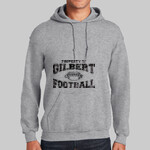 Lt. Steel Hooded Sweatshirt Gilbert Football