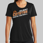 Black Performance Ladies Coyotes Youth Football