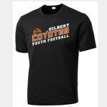 Black Performance Gilbert Youth Coyotes Football