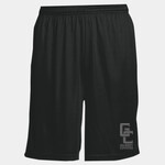 Black GC Gilbert Youth Football Shorts 