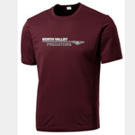 Maroon Lacrosse T Shirt