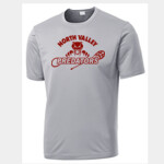 Silver Performance Lacrosse T Shirt