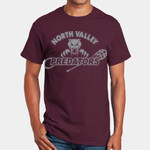 Maroon Lacrosse T Shirt