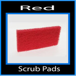 Red Scrub Pads