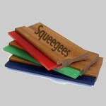 Coated & Glued Screen Printing Squeegees