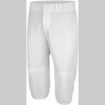 Baseball Solid White Short Pants