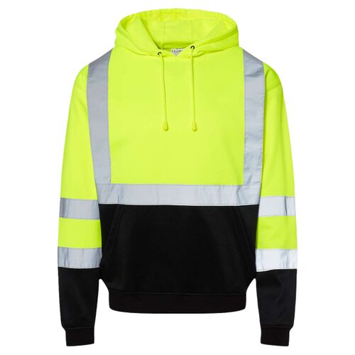 Unisex Hi-Vis Hooded Sweatshirt Thumbnail