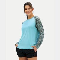Men's Panama Colorblocked Long Sleeve T-Shirt Thumbnail