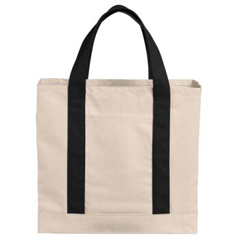 Cotton Canvas Two Tone Tote Thumbnail