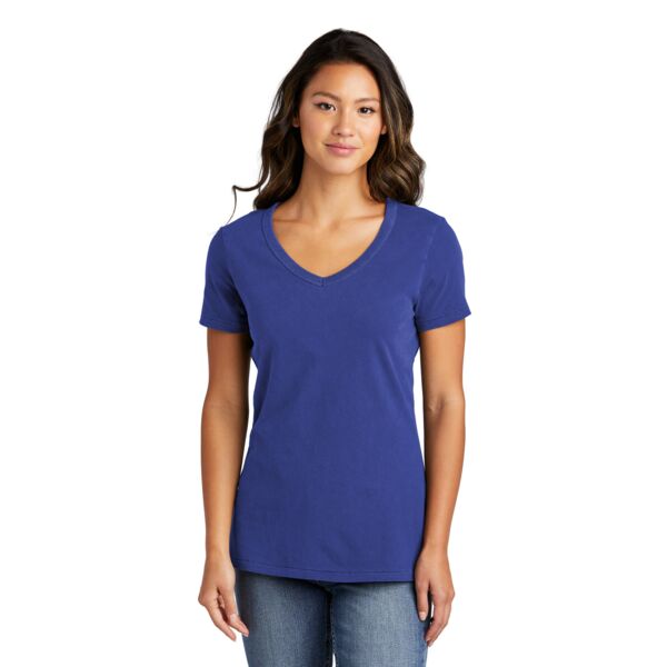 Women's Beach Wash ® Garment Dyed V Neck Tee Thumbnail
