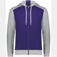 Unisex Eco Revive™ Three-Season Triblend Fleece Full-Zip Hooded Sweatshirt Thumbnail