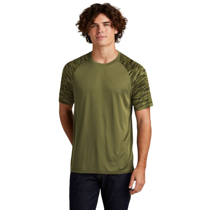 Drift Camo Colorblock Tee Thumbnail