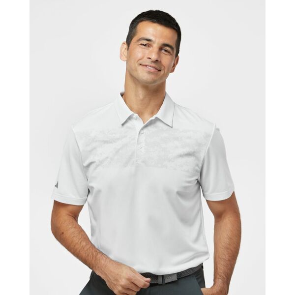 Men's Camo Chest Print Polo Thumbnail
