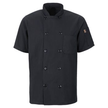 Mimix™ Short Sleeve Chef Coat with OilBlok Thumbnail