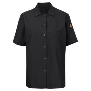 Women's Mimix™ Short Sleeve Cook Shirt with OilBlok Thumbnail