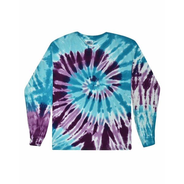 Youth Tie-Dyed Long Sleeve T-Shirt Thumbnail