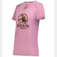 Ladies Super Soft-Spun Poly Tee Thumbnail