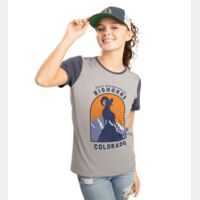 Ladies Gameday Vintage Ringer Tee Thumbnail
