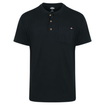 Men's Heavyweight Traditional Short Sleeve Henley Thumbnail
