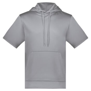 Unisex Fleece Short Sleeve Hooded Pullover Thumbnail