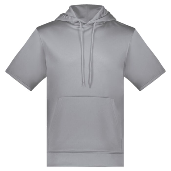 Unisex Fleece Short Sleeve Hooded Pullover Thumbnail