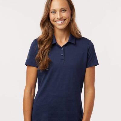 Women's Textured Stripe Polo Thumbnail