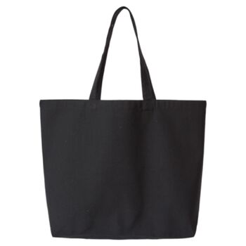 Jumbo Recycled Midweight Gusseted Canvas Tote Thumbnail