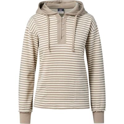 Women's Alina Henley Hooded Sweatshirt Thumbnail